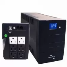 No Break Datashield Ks-1000pro/lcd 1 Kva / 600 W, Entrada 150 V, 8 Salidas Ac, Negro